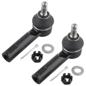BOXI 2pcs Front Outer Tie Rod Ends Fit 6