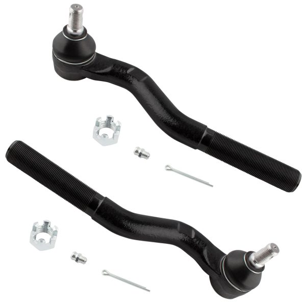 BXM600160025-2-1 BOXI 2pcs Front Outer Tie Rod End Links Fit 6