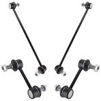 BOXI 4pcs Front and Rear Stabilizer Sway Bar Links Fit 7