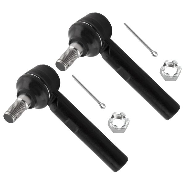 BOXI 2pcs Front Outer Tie Rod Ends Fit for Lexus GX460 2010-2021 / for Toyota 4Runner 2010-2021/FJ Cruiser