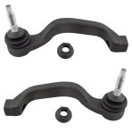 BOXI 2pcs Front Outer Tie Rod Ends Fit for Ford Thunderbird 2002-2005 / for Jaguar S-Type 2000-2002 / for Lincoln LS