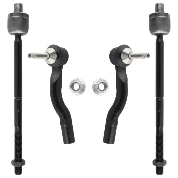 BXM600200017-4-1 BOXI (Set of 4) Front Inner + Outer Tie Rod Ends fit for Ford Crown Victoria 2003-2011 / for Lincoln Town Car 2003-2011