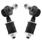 BOXI 6pcs Front Lower Ball Joints + Outer Tie Rods + Sway Bars Fit for Nissan Sentra 3