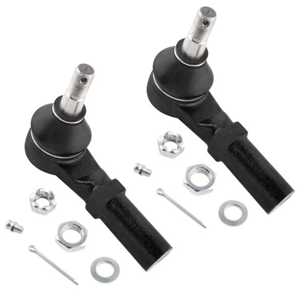 BOXI 2pcs Front Outer Tie Rod Ends Fit for Dodge Ram 1500 2002-2005/Ram 1500 2006-2008/Ram 2500 2003-2010/Ram 3500