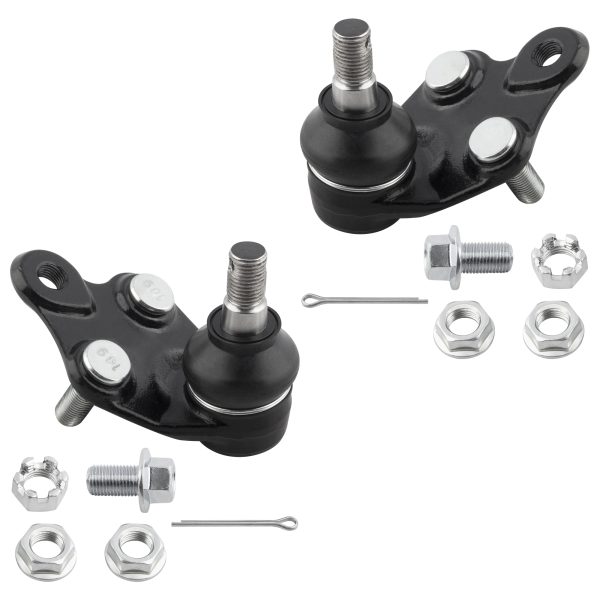 BOXI 2Pcs Ball Joints K9523 K9525 Front Right Left Lower Ball Joint for Toyota Corolla 5