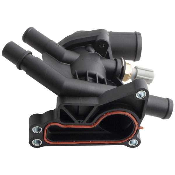 BX00500047-1_2 BOXI 902-1087 Engine Coolant Thermostat Housing Assembly Fits for Ford EcoSport 2018 2019 2020 2021 Fiesta 2015 2016 - view 2