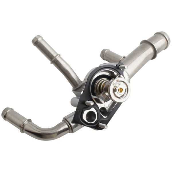 BX00500106-1_3 BOXI 902-693 Engine Coolant Thermostat Housing Assembly Fits for Buick LaCrosse for Cadillac SRX XTS for Chevrolet - view 3