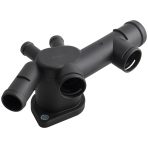 BOXI 902-964 Rear Engine Coolant Thermostat Housing Water Outlet Fits for Volkswagen Beetle 1999-2010 L4 2.0L