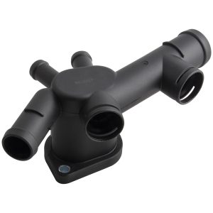 BOXI 902-964 Rear Engine Coolant Thermostat Housing Water Outlet Fits for Volkswagen Beetle 1999-2010 L4 2.0L