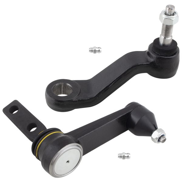 BXM600100198-2_1 BOXI 2pc Steering Idler + Pitman Arm Set Fit for Dodge Ram 1500 2000-2001 / for Dodge Ram 2500 3500 2000-2002 / FIT 2WD