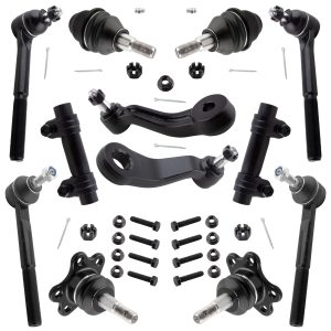 BOXI 12pc Complete Front Suspension Kit Fits for Cadillac Escalad/for Chevrolet for GMC K1500 Suburban K2500 Tahoe