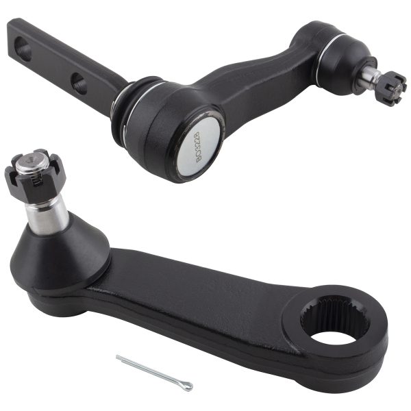 BXM600110239-2_1 BOXI 2pcs Front Pitman Arm Idler Arm With 2.48 Inch Bolt Pattern Fits for Ford Expedition 1997-2002 F-150 1997-2003