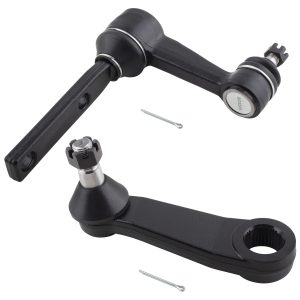 BOXI (Set of 2) Front Pitman Arm Idler Arm With 3.43 Inch Bolt Pattern Fits for Ford Expedition 1997-2002 / F-150